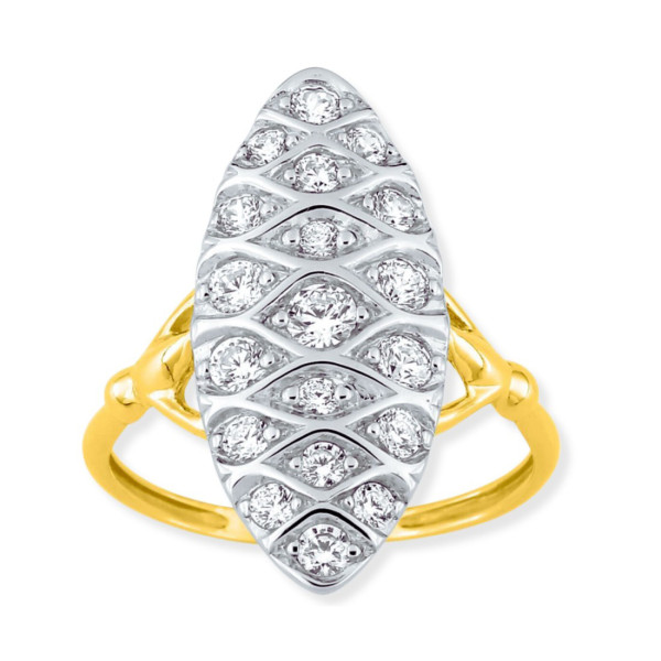 Bague diamant 0.48ct Or...