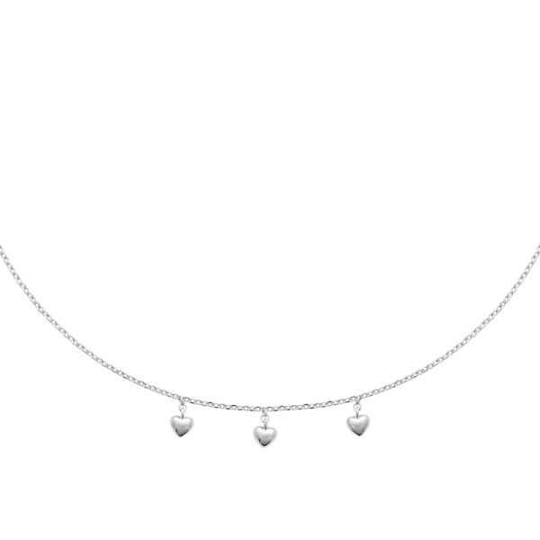 Collier argent 925 rhodié