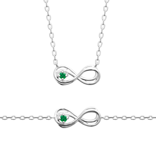 Bracelet argent 925 rhodié pierre(s) synthétique(s)