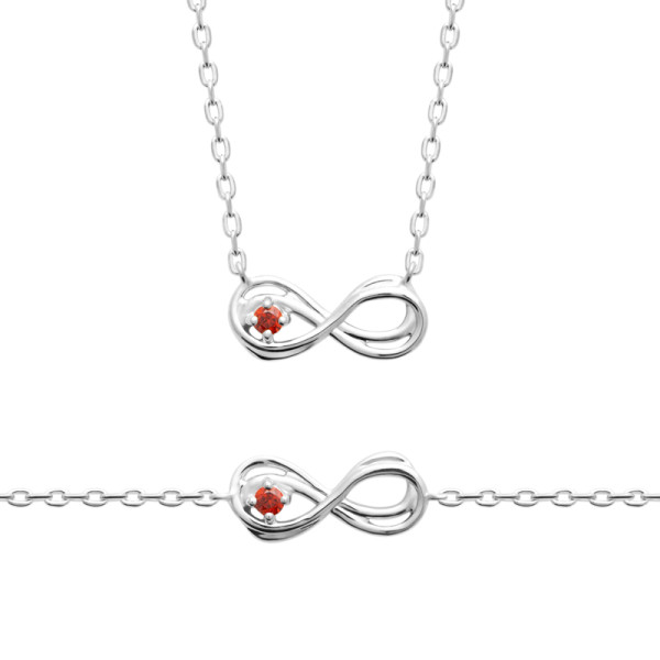 Bracelet argent 925 rhodié pierre(s) synthétique(s)
