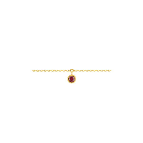 Bracelet rubis Or Jaune 375