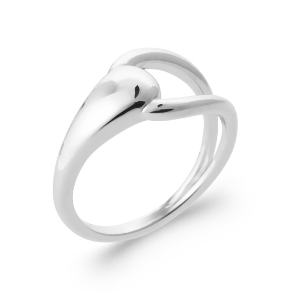 Bague argent 925 rhodié
