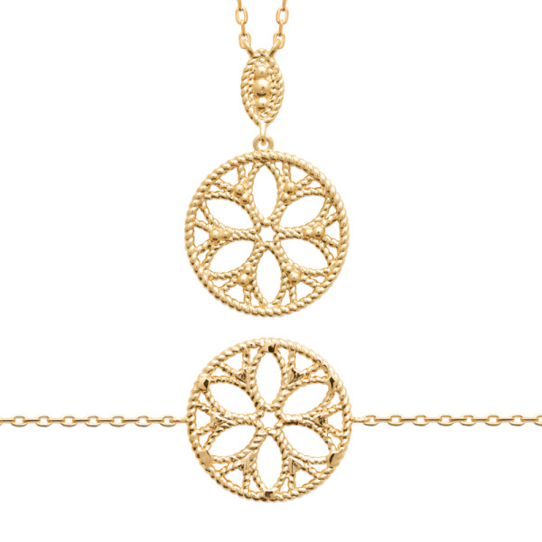 Collier plaqué Or 750 