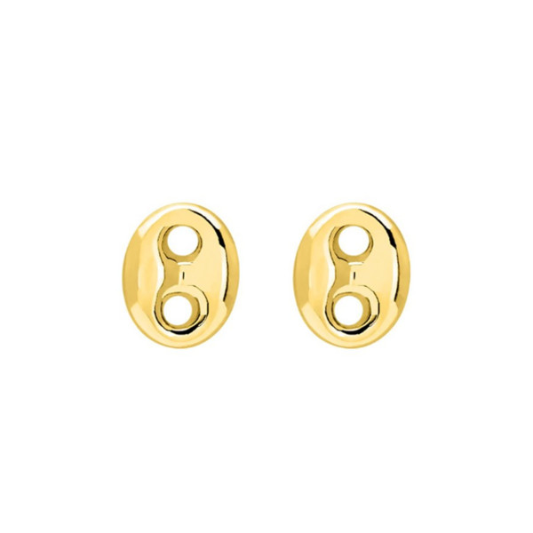 Boucles d'oreilles clou Or Jaune 375