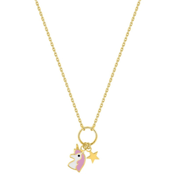 Collier laqué Or Jaune 750