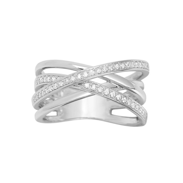 Bague diamant 0.24ct Or Blanc 750