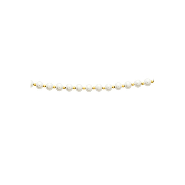 Collier perle de culture d'eau douce 45cm