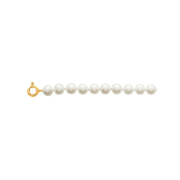 Bracelet perle de culture d'eau douce 5mm 18cm