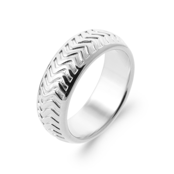 Bague argent 925 rhodié