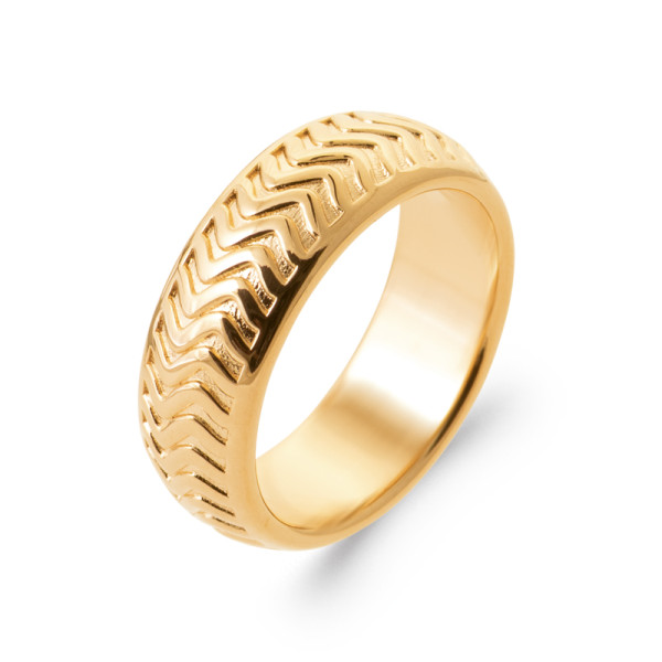 Bague plaqué Or 750 