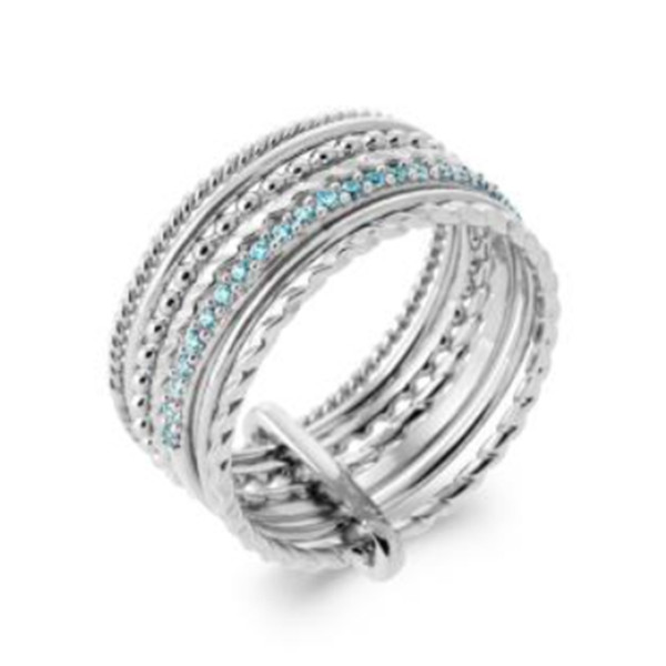 Bague argent 925 semainier
