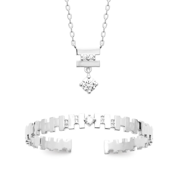 Collier argent 925 rhodié...