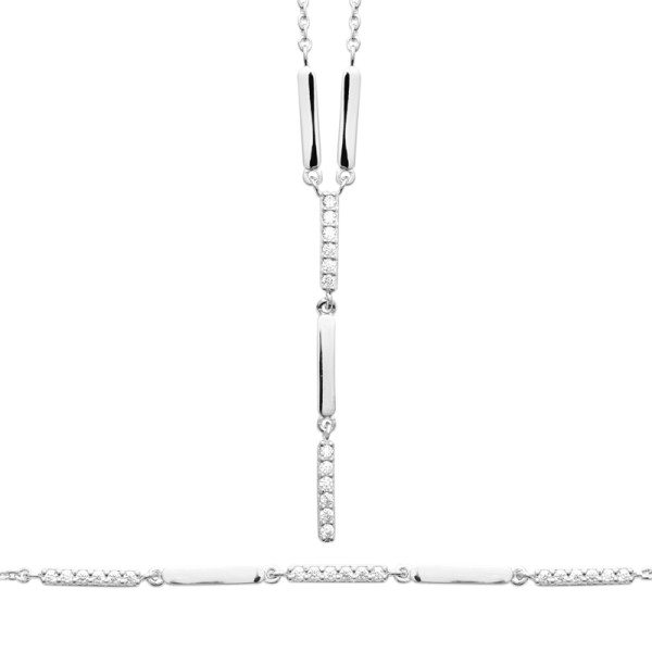 Collier argent 925 rhodié...