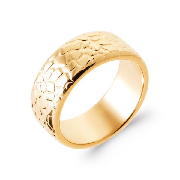 Bague plaqué Or 750 
