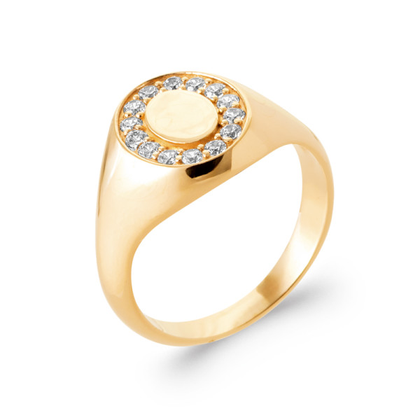Bague plaqué Or 750...