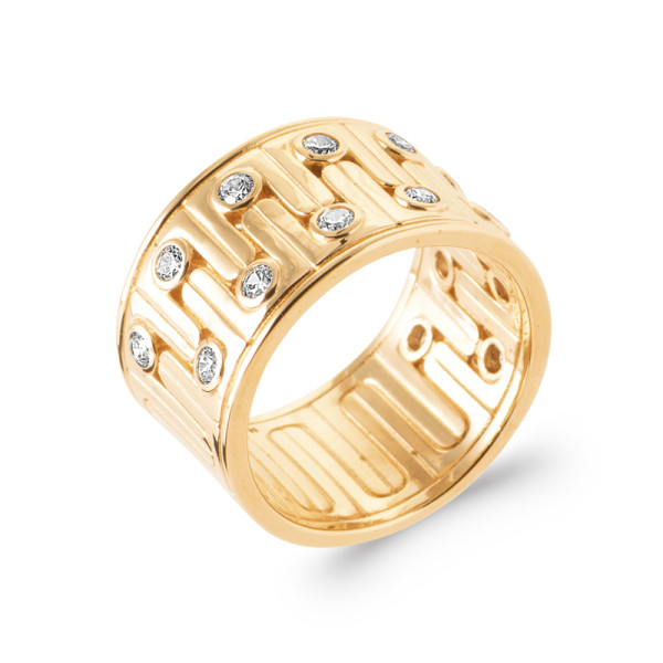 Bague plaqué Or 750...