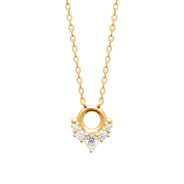 Collier plaqué Or 750...