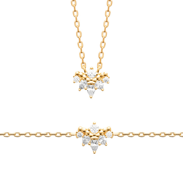 Collier plaqué Or 750...