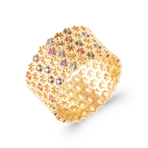 Bague plaqué Or 750...