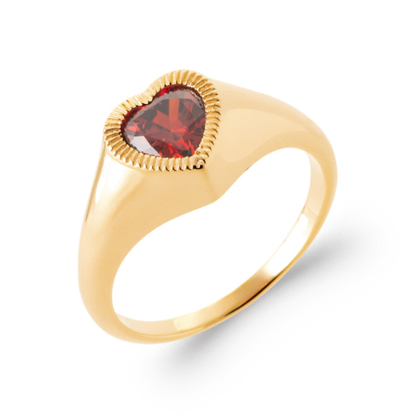 Bague plaqué Or 750 pierre(s) synthétique(s)