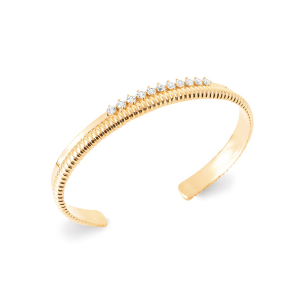 Jonc plaqué Or 750 oxyde(s)...