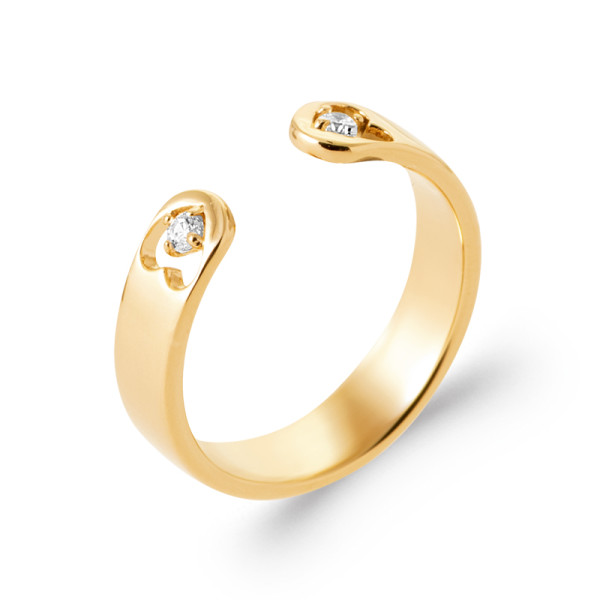 Bague plaqué Or 750...