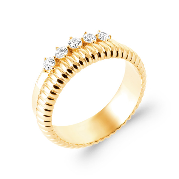 Bague plaqué Or 750...
