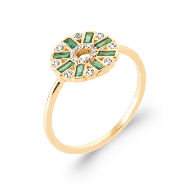 Bague plaqué Or 750...