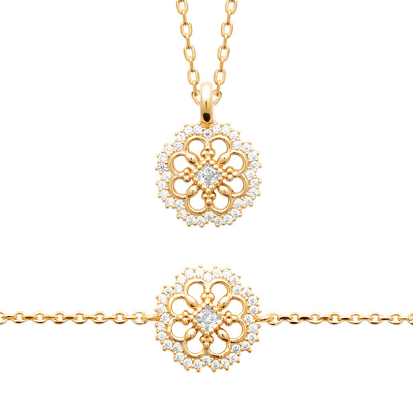 Bracelet plaqué Or 750...