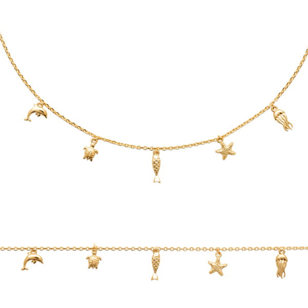 Collier plaqué Or 750 