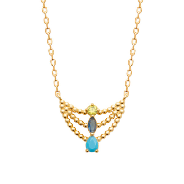 Collier plaqué Or 750...