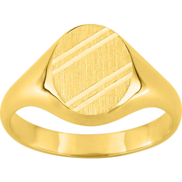 Chevalière Or Jaune 375