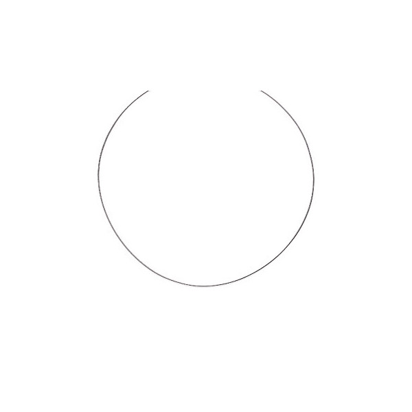 Collier argent 925 rhodié