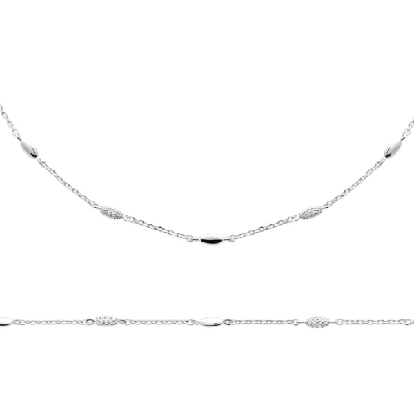Collier argent 925 rhodié...