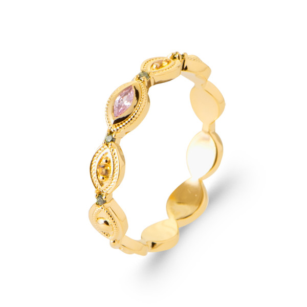 Bague plaqué Or 750...