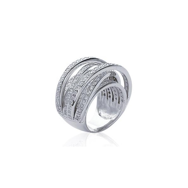 BAGUE ARGENT OZ