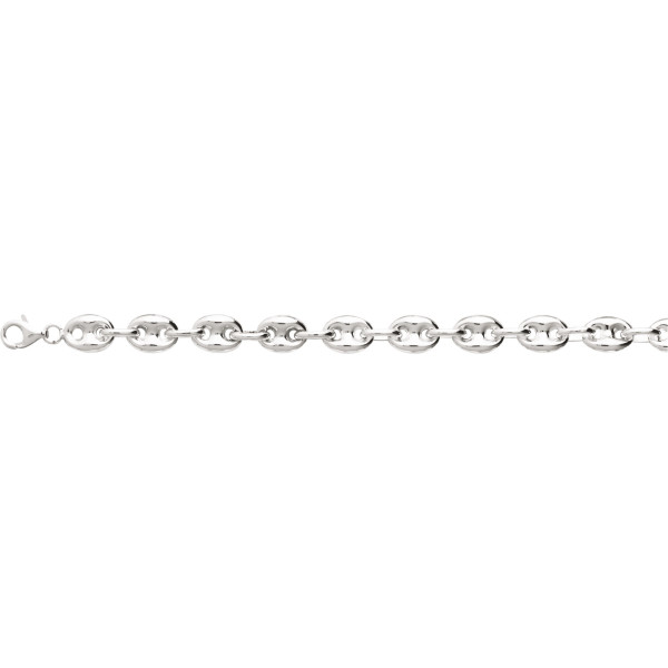 Bracelet grains de café argent
