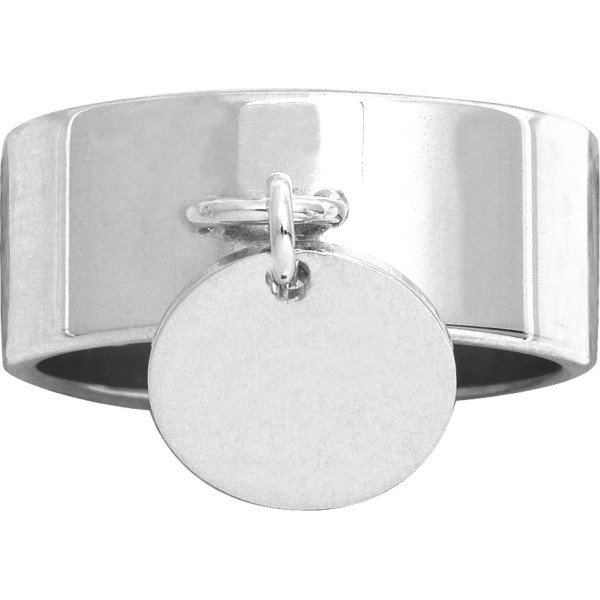 bague argt large breloque...