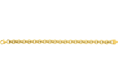 Bracelet chaîne plaqué Or
