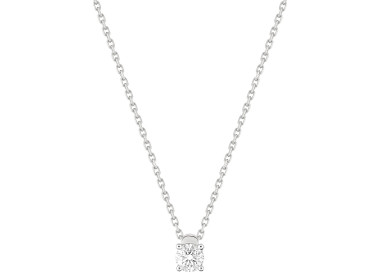 Collier diamant 0.20ct Or Blanc 750