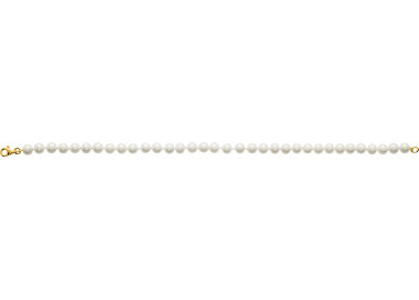Bracelet perle de culture d'eau douce 18cm