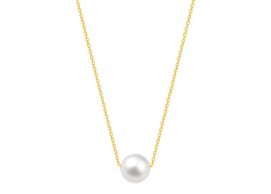Collier perle de culture d'eau douce