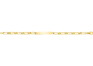 Gourmette bébé Or Jaune 750