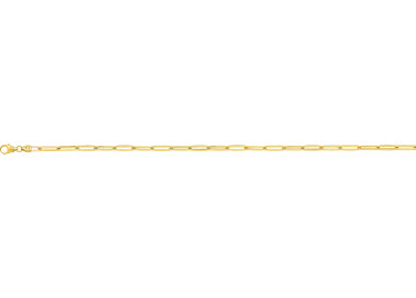 Chaîne forçat rectangle Or Jaune 750