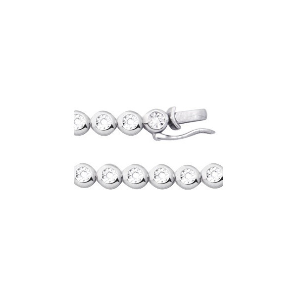 Bracelet diamant 0.20ct 18cm