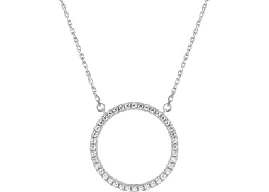 Collier diamant 0.20ct Or Blanc 750
