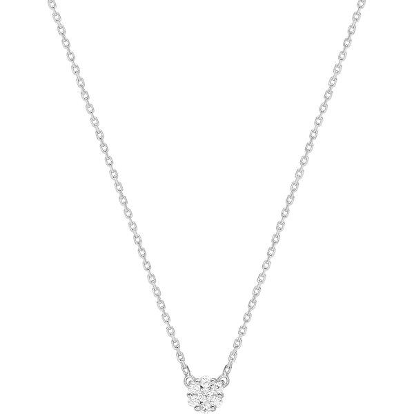 Collier diamant 0.10ct Or...