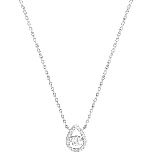 Collier diamant 0.12ct Or...