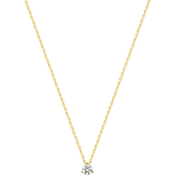 Collier diamant 0.14ct Or...