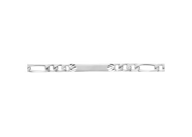 Gourmette homme argent 925 rhodié